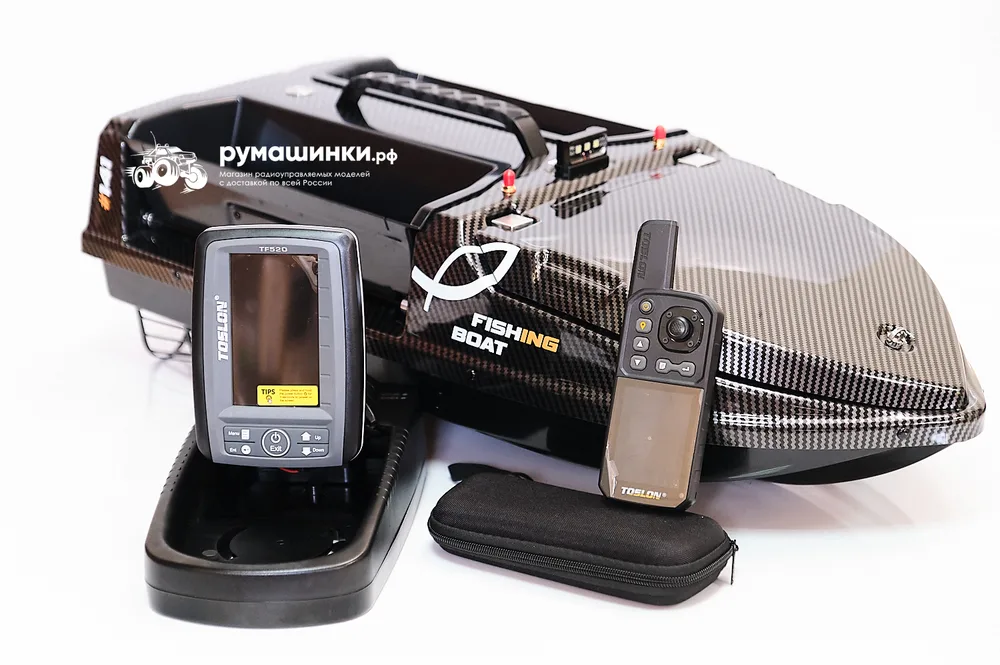 CARPBOAT X Barracuda с эхолотом TF520