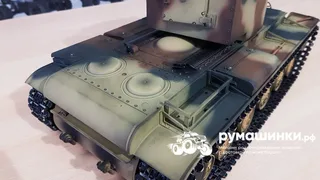 Радиоуправляемый танк Torro Russia КВ-2 пневмо 1:16 — фото 13