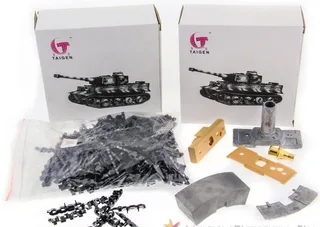 Набор для сборки радиоуправляемого танка Taigen German Tiger I "Тигр" 3-in-1 1:16 KIT — фото 11