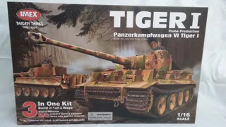 Набор для сборки радиоуправляемого танка Taigen German Tiger I "Тигр" 3-in-1 1:16 KIT — фото 19