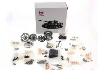 Набор для сборки радиоуправляемого танка Taigen German Tiger I "Тигр" 3-in-1 1:16 KIT — фото 9