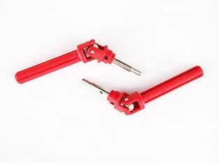 Remo Hobby Ось колеса передняя с крестовиной и муфтой привода (тюнинг), аналог TRA6851X