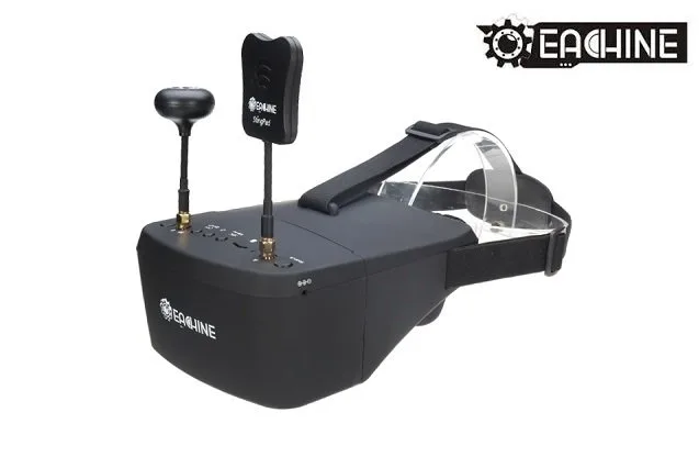 Видеошлем Eachine EV800D 5" 800x480 FPV Goggles Diversity 5.8G 40CH Raceband