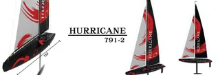 Радиоуправляемая яхта Racent Hurricane 1000мм RTR — фото 5