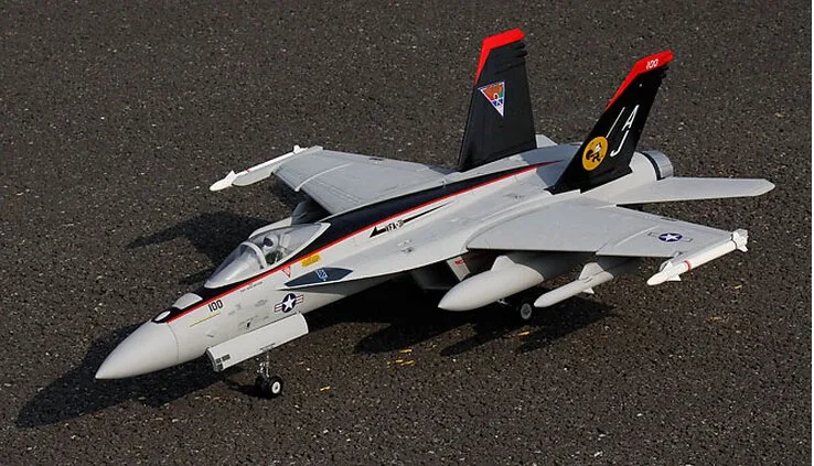 Радиоуправляемый самолет FreeWing F18 KIT (64мм)