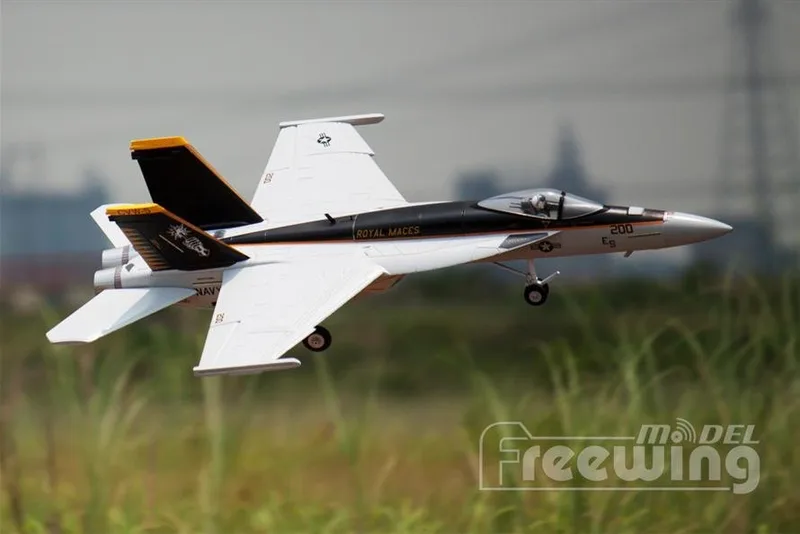 Модель самолета FreeWing F18 PNP 4S (64мм) FJ10712P