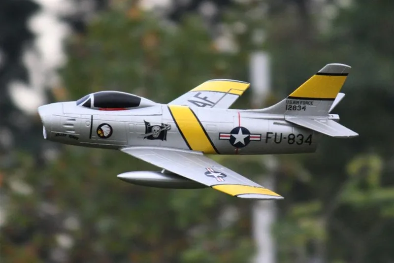 Модель самолета FreeWing F86 PNP (64мм)