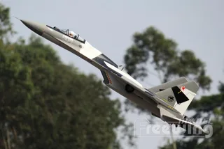 Модель самолета FreeWing Su-35 Flanker-E ARF (серый камуфляж) — фото 3