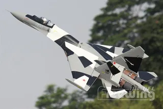 Модель самолета FreeWing Su-35 Flanker-E ARF (серый камуфляж) — фото 4