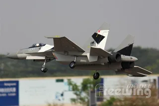 Модель самолета FreeWing Su-35 Flanker-E ARF (серый камуфляж) — фото 7