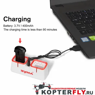 Квадрокоптер SYMA X22W (FPV, WiFi, барометр) RTF 2.4G — фото 8