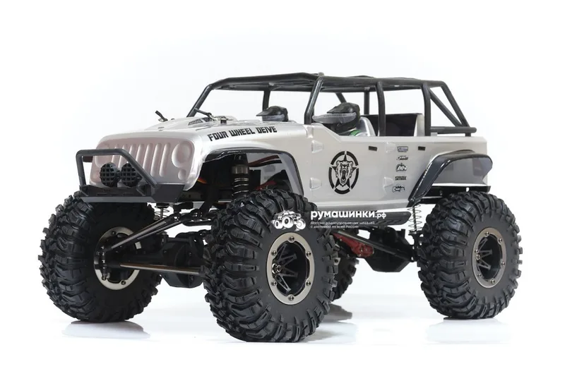 Радиоуправляемая трофи Remo Hobby RH Open-Topped Jeeps 4WD RTR масштаб 1:10 RH1073-SJ