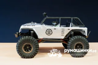 Радиоуправляемая трофи Remo Hobby RH Open-Topped Jeeps 4WD RTR масштаб 1:10 RH1073-SJ — фото 15