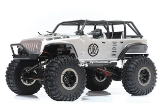 Радиоуправляемая трофи Remo Hobby RH Open-Topped Jeeps 4WD RTR масштаб 1:10 RH1073-SJ — фото 5