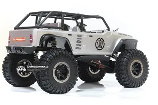 Радиоуправляемая трофи Remo Hobby RH Open-Topped Jeeps 4WD RTR масштаб 1:10 RH1073-SJ — фото 9
