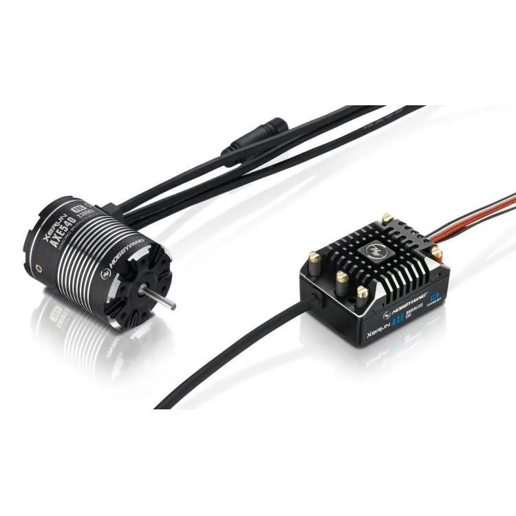 Бесколлекторная сенсорная система Xerun COMBO AXE 540 1800KV FOC для краулеров масштаба 1:10
