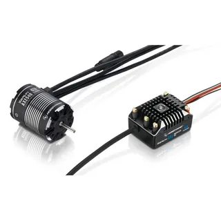Бесколлекторная сенсорная система Xerun COMBO AXE 540 1800KV FOC для краулеров масштаба 1:10 — фото 4