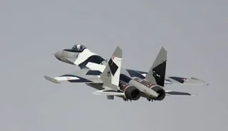 Модель самолета FreeWing Su-35 Flanker-E ARF (серый камуфляж) — фото 2