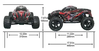 Радиоуправляемый монстр Remo Hobby MMAX 1:10 RH1031 — фото 2