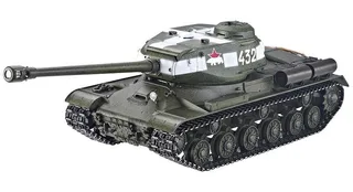 Taigen танк на радиоуправлении 1/16 ИС-2 1944, СССР, зеленый, ИК