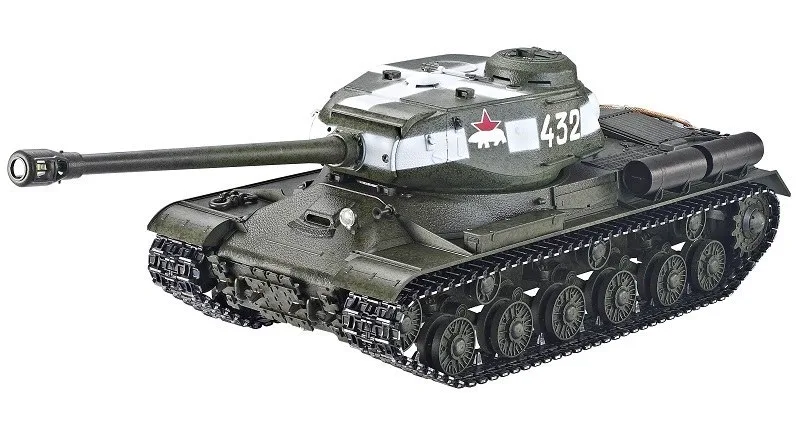 Taigen танк на радиоуправлении 1/16 ИС-2 1944, СССР, зеленый, ИК