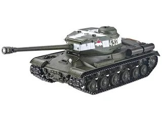 Taigen танк на радиоуправлении 1/16 ИС-2 1944, СССР, зеленый, ИК — фото 13