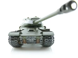 Taigen танк на радиоуправлении 1/16 ИС-2 1944, СССР, зеленый, ИК — фото 4
