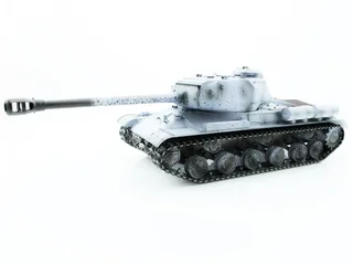 Танк радиоуправляемый Taigen 1/16 ИС-2 1944, СССР, зимний, пневмо — фото 3