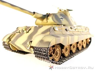 Радиоуправляемый танк Taigen 1/16 KingTiger (для ИК танкового боя) (Германия) HC 2.4G RTR — фото 3