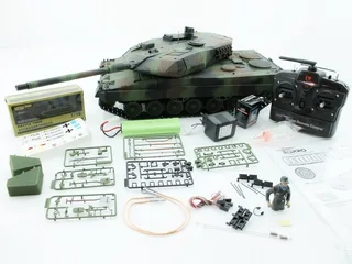 Радиоуправляемый танк пневмо Taigen 1/16 Leopard 2 A6 (Германия) САМО 2.4G RTR — фото 10