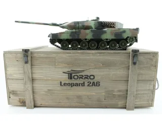 Танк Taigen 1/16 Leopard 2 A6 (Германия) (для ИК танкового боя) САМО 2.4G RTR
