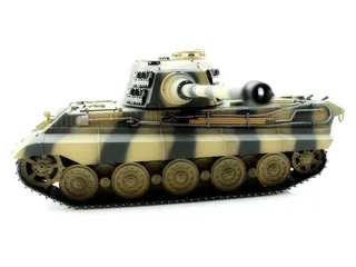 Радиоуправляемый танк Torro King Tiger (башня Henschel) 1/16 2.4G — фото 14