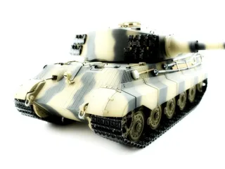 Радиоуправляемый танк Torro King Tiger (башня Henschel) 1/16 2.4G — фото 15