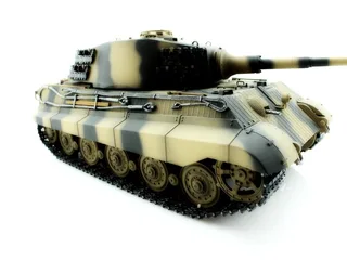 Радиоуправляемый танк Torro King Tiger (башня Henschel) 1/16 2.4G — фото 6