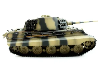 Радиоуправляемый танк Torro King Tiger (башня Henschel) 1/16 2.4G — фото 7