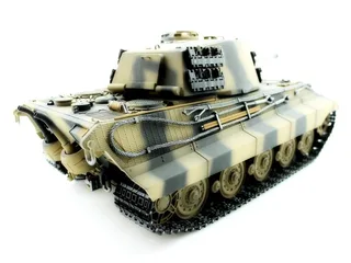 Радиоуправляемый танк Torro King Tiger (башня Henschel) 1/16 2.4G — фото 8