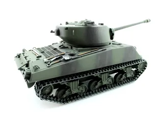 Радиоуправляемый танк Torro Sherman M4A3 76mm, 1/16 2.4G, ИК-пушка — фото 4
