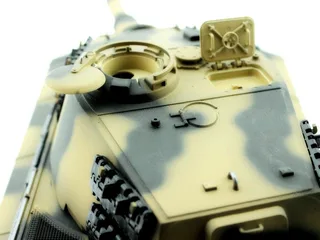 Torro King Tiger (башня Henschel) 1/16 2.4G, ИК-пушка, деревянный ящик — фото 10