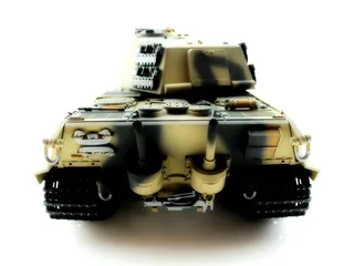 Torro King Tiger (башня Henschel) 1/16 2.4G, ИК-пушка, деревянный ящик — фото 7