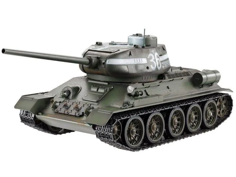 Набор для сборки ру танка Taigen 1/16 T34-85 (СССР) (для ИК танкового боя) KIT