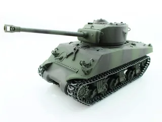 Танк радиоуправляемый Torro Sherman M4A3 76mm, 1/16 2.4G, ВВ-пушка, деревянный ящик TR1114213060 — фото 3