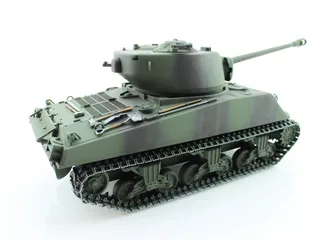 Танк радиоуправляемый Torro Sherman M4A3 76mm, 1/16 2.4G, ВВ-пушка, деревянный ящик TR1114213060 — фото 4