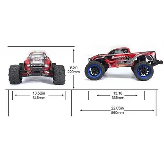 Радиоуправляемый монстр 2-х моторный Remo Hobby Dinosaurs Master 4WD RH8032UPG — фото 9