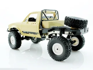 Радиоуправляемая машина Aosenma WPL Трофи Hercules (желтая) 1/16+акб 2.4G RTR — фото 2