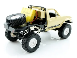 Радиоуправляемая машина Aosenma WPL Трофи Hercules (желтая) 1/16+акб 2.4G RTR — фото 8
