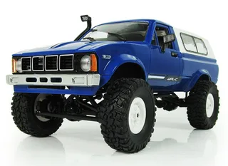 Радиоуправляемый внедорожник Military Truck Buggy Crawler (синий) — фото 4