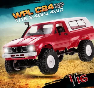 Радиоуправляемая модель Military Truck Buggy Crawler (темно-красный) — фото 14