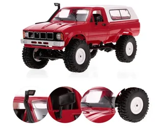 Радиоуправляемая модель Military Truck Buggy Crawler (темно-красный) — фото 8