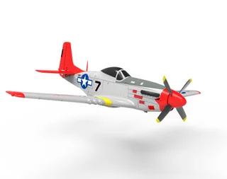 Самолет Volantex 768-1 Mustang 2019 KIT