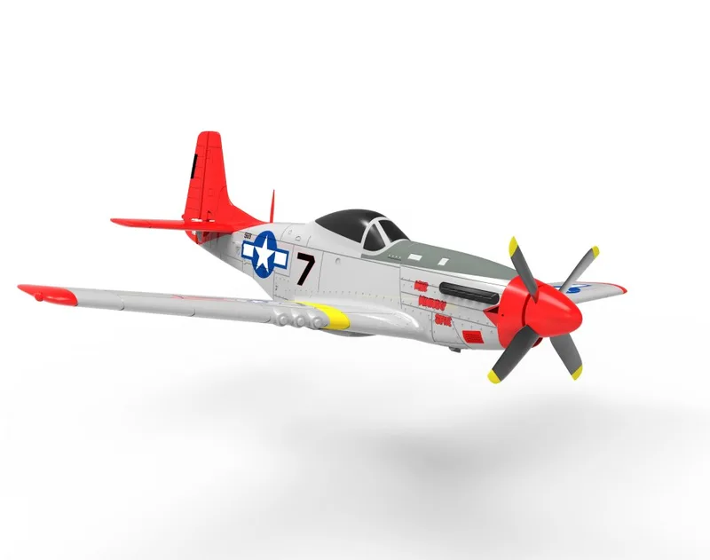 Радиоуправляемый самолет Volantex 768-1 Mustang 2019 KIT